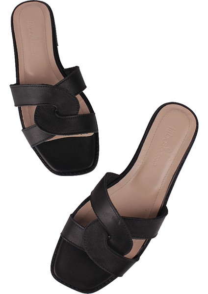 112621 014 Kadın Siyah Büyük Numara Terlik fırsatları