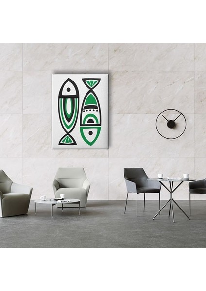 Renkli Balık Canvas Tablo MİND153 modelleri