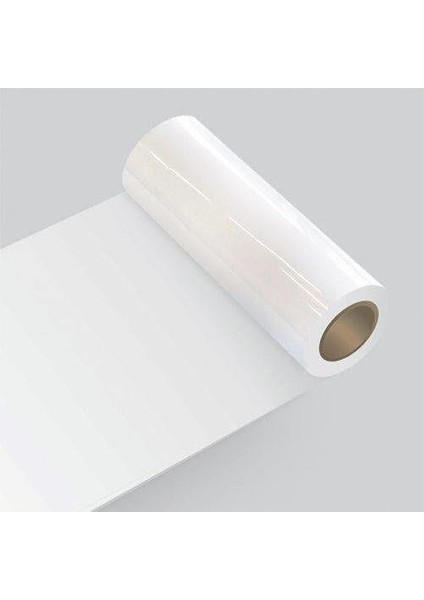 Yapışkanlı Folyo Beyaz Renk Renk Parlak Yüzey 61 cm 61 cm x 3 Metre