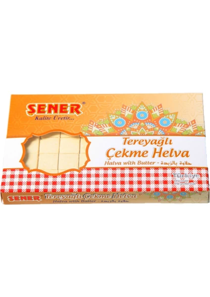 Tereyağlı Çekme Helva Vakumlu 200 gr