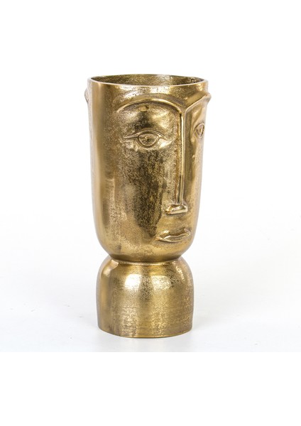 Metal Surat Vazo 16,5x37 Cm Dore fiyatları