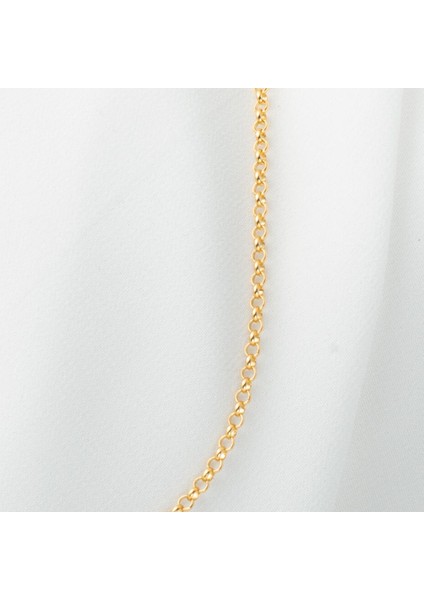 Doç 22 Ayar Altın Zincir 45 cm modelleri