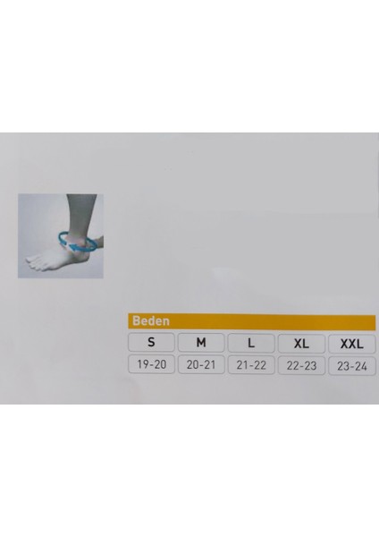 Aschil Destekli Ayak Bilekliği