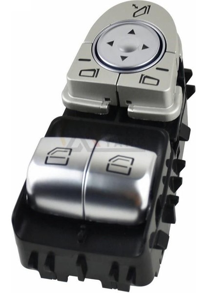 Mercedes W205 C Serisi Coupe Sol Çiftli Cam Düğmesi 2014--2018