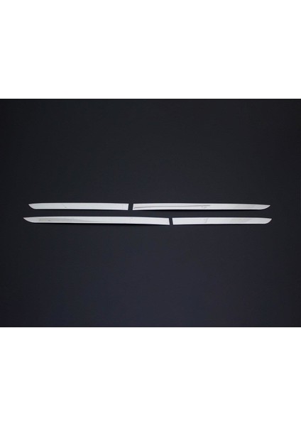 Peugeot Rifter Krom Yan Kapı Çıtası 4 Kapı 2018> Paslanmaz Çelik