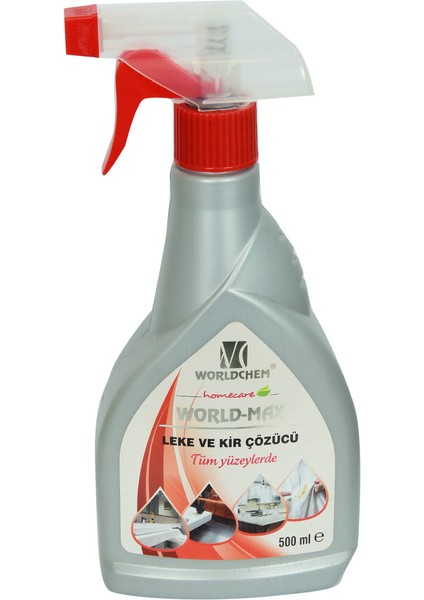Tüm Yüzeylerde Leke ve Kir Çözücü Sprey Şişe 500 ml