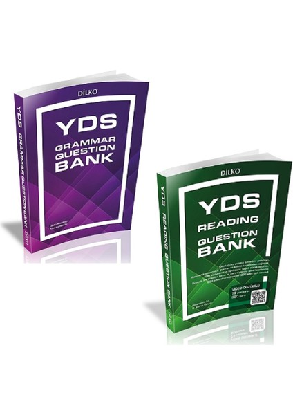 Dilko Yayıncılık YDS Grammar Question Bank + YDS Reading Question Bank Video Çözümlü