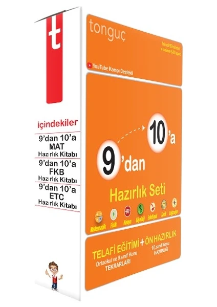 Tonguç Akademi 9'dan 10'a Hazırlık Seti