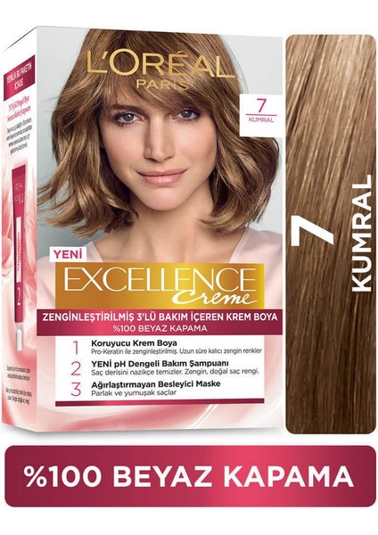 Loreal Paris Excellence Creme 7 Kumral