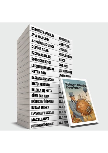 Zeka Geliştirici Çocuk Klasikleri Seti - 18 Kitap