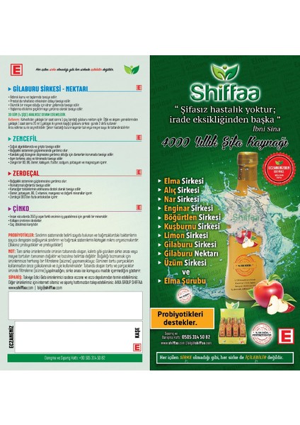 Gilaboru Sirkesi 500 ml