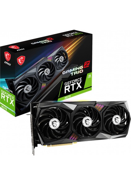 GeForce RTX 3070 GAMING Z TRIO 8GB 256bit GDDR6 PCI-E X16 Ekran Kartı(Rtx 3070 Gamıng Z Trıo)