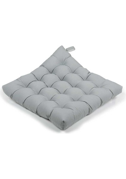 Tulipano Sandalye Minderi Gri 45X45