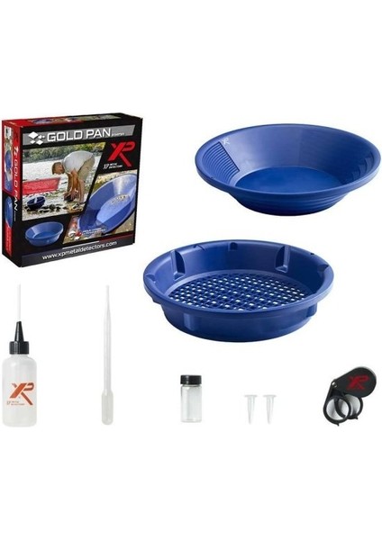 Gold Pan Altın Eleme Başlangıç Set Altın Tavası, Elek, Leğen