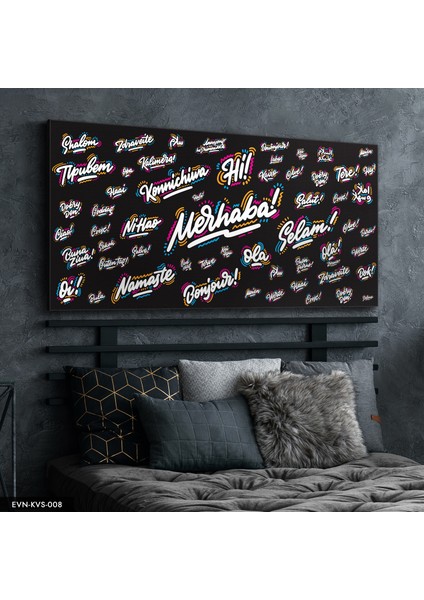Dünya Dilleri Kanvas - Canvas Tablo indirimleri