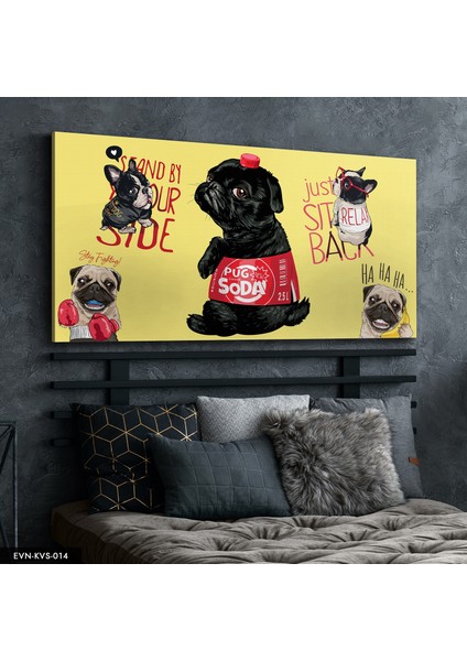Sevimli Köpekler Kanvas - Canvas Tablo indirimleri