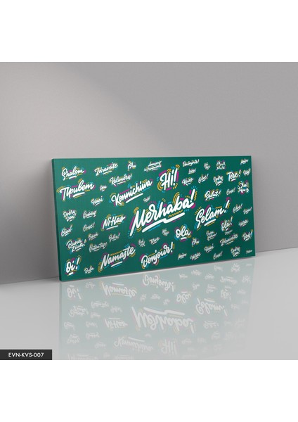 Dünya Dilleri Kanvas - Canvas Tablo fiyatları