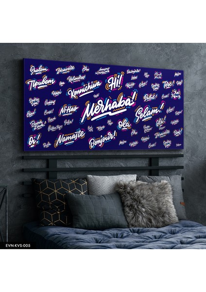 Dünya Dilleri Kanvas - Canvas Tablo indirimleri
