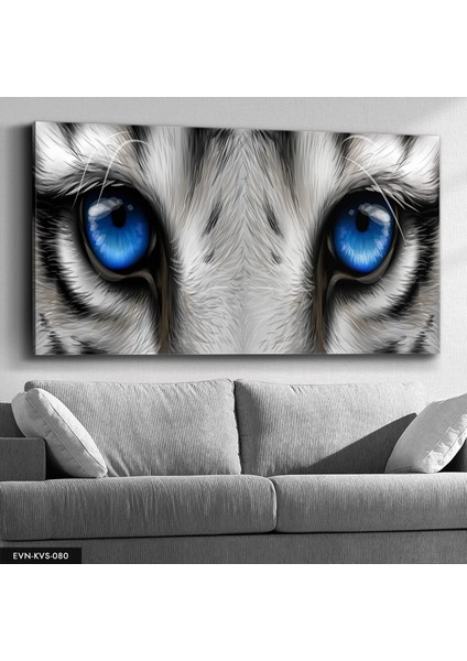 Kaplan Gözü Kanvas - Canvas Tablo
