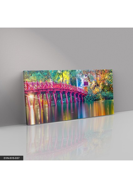 Pembe Köprü Kanvas - Canvas Tablo fiyatları