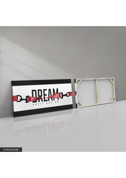 Dream Yazılı Kanvas - Canvas Tablo fırsatları