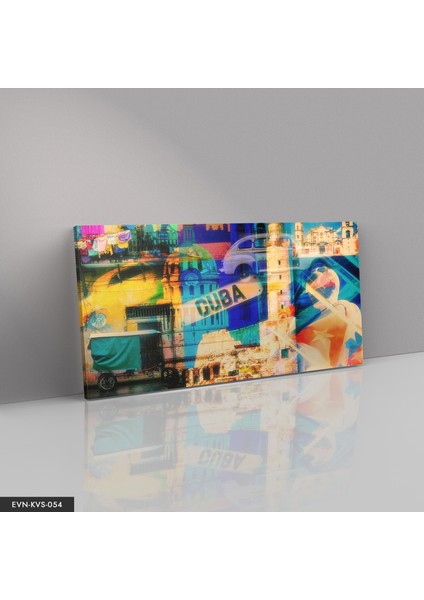 Küba Manzaraları Kanvas - Canvas Tablo fiyatları