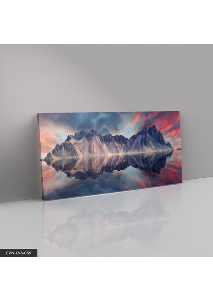 Dağ Görüntüsü Kanvas - Canvas Tablo fiyatları
