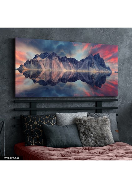 Dağ Görüntüsü Kanvas - Canvas Tablo indirimleri