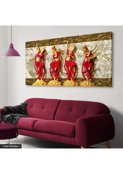 Dansçı Kızlar Kanvas - Canvas Tablo modelleri