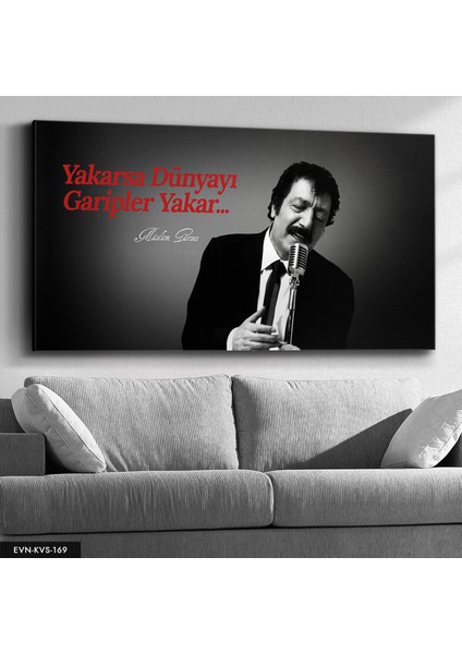 Müslüm Gürses Kanvas - Canvas Tablo