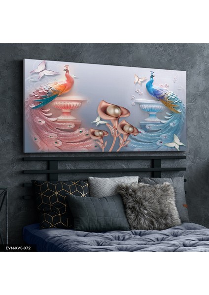 Tavus Kuşu Kanvas - Canvas Tablo indirimleri