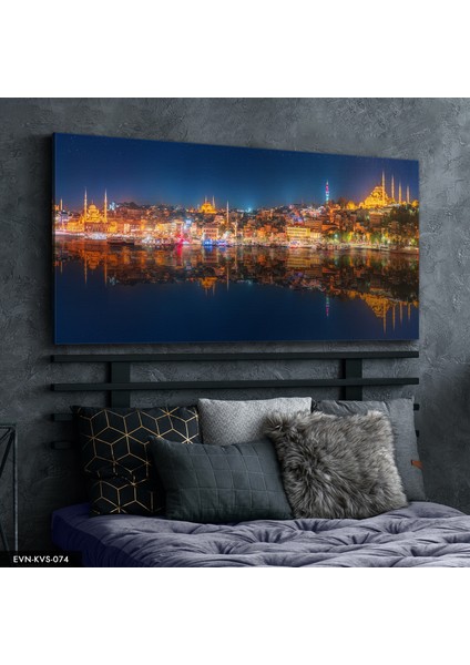 Şehir Manzarası Kanvas - Canvas Tablo indirimleri