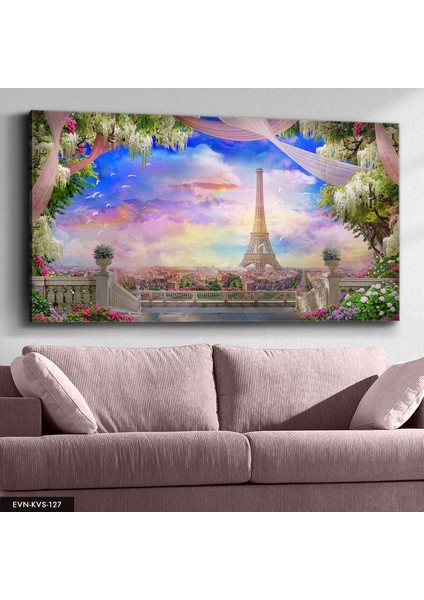 Eyfel Kulesi Kanvas - Canvas Tablo