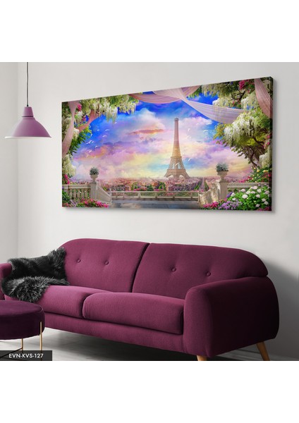Eyfel Kulesi Kanvas - Canvas Tablo modelleri