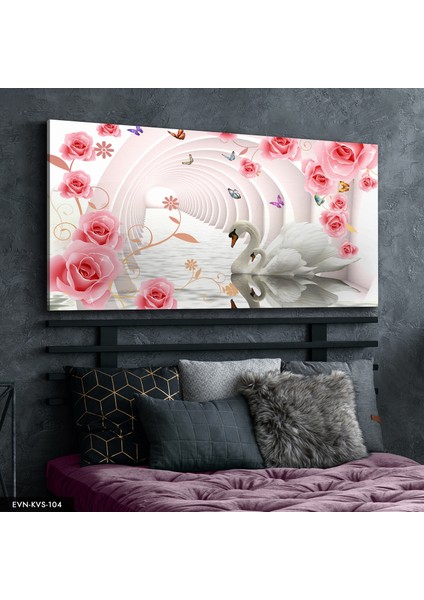 Kuğular Kanvas - Canvas Tablo indirimleri
