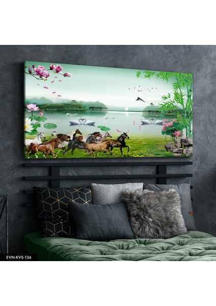 Doğadaki Atlar Kanvas - Canvas Tablo indirimleri