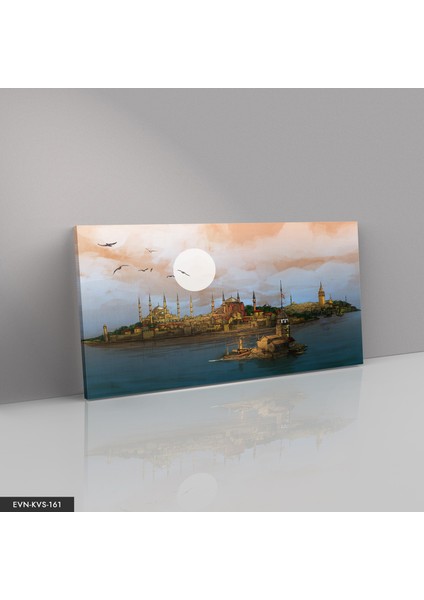 Istanbul Manzaralı Kanvas - Canvas Tablo fiyatları