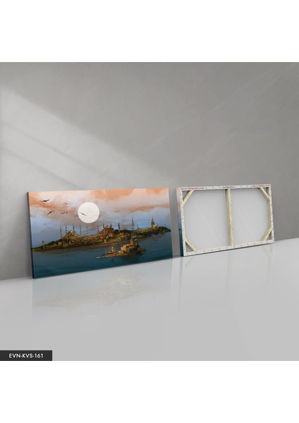 Istanbul Manzaralı Kanvas - Canvas Tablo fırsatları
