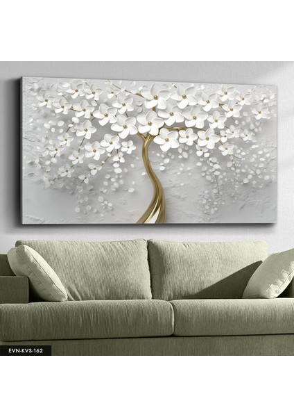 Incili Ağaç Kanvas - Canvas Tablo