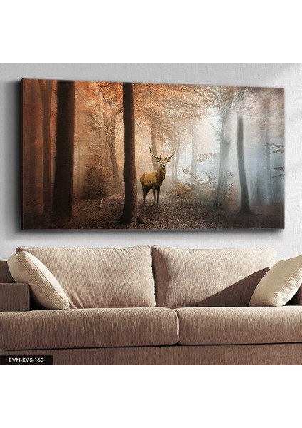 Geyik Kanvas - Canvas Tablo