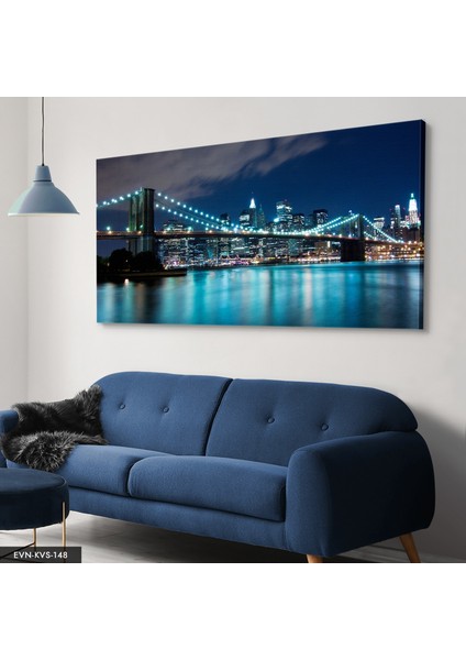 Köprü Manzaralı Kanvas - Canvas Tablo modelleri