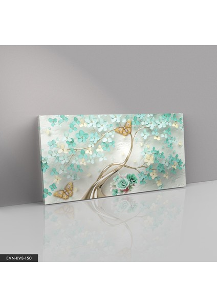 Ağaç Çiçekler Kanvas - Canvas Tablo fiyatları
