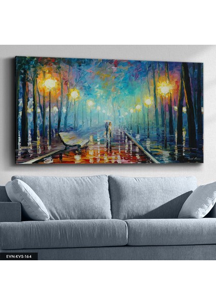 Aşk Temalı Kanvas - Canvas Tablo