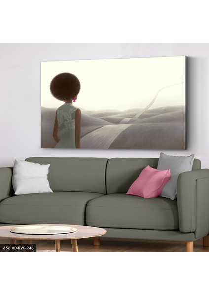 Mutluluğa Giden Yol Kanvas - Canvas Tablo