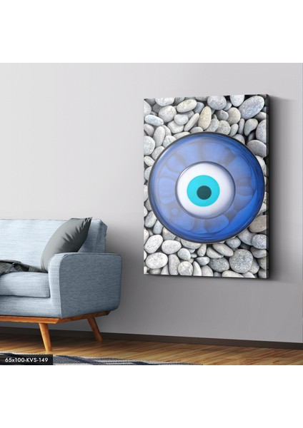 Nazar Boncuğu Kanvas - Canvas Tablo