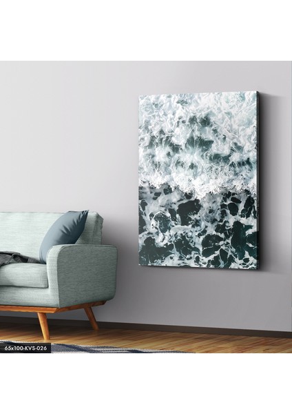 Şiddetli Dalgalar Kanvas - Canvas Tablo