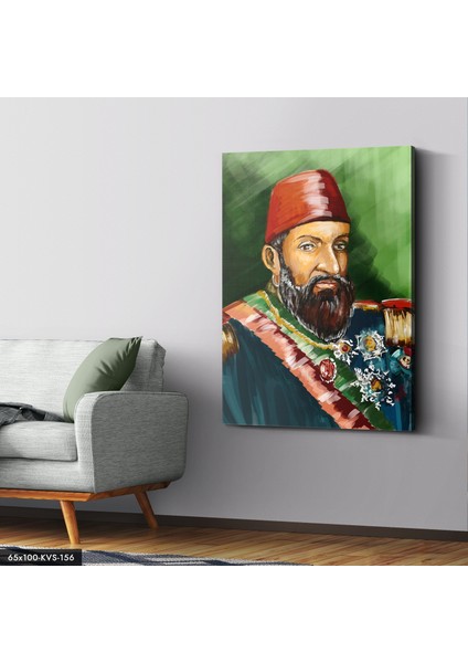 Abdülhamid Kanvas - Canvas Tablo