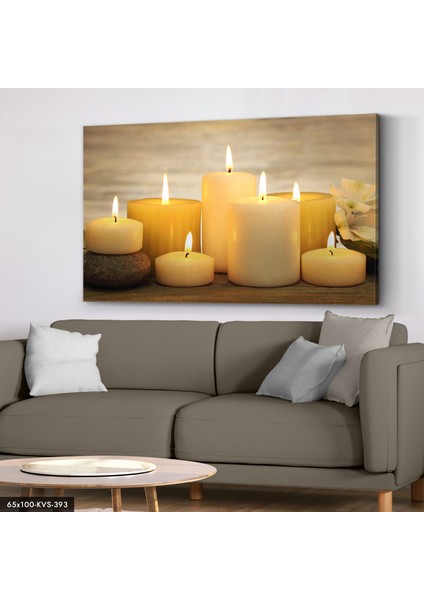 Mumlar Kanvas - Canvas Tablo