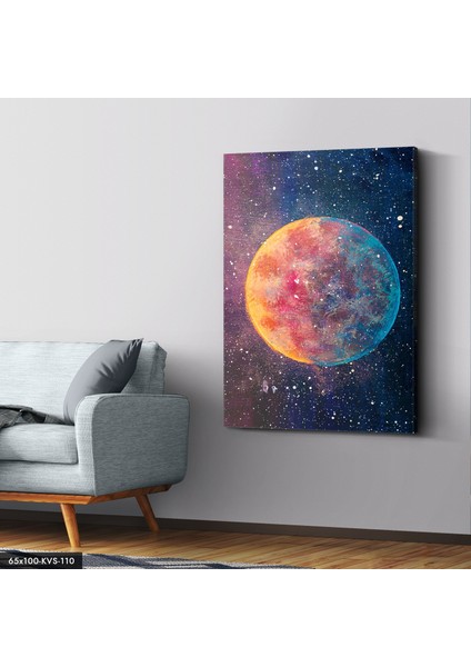Gezegen Kanvas - Canvas Tablo