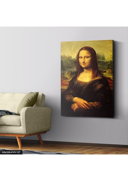 Mona Lisa Kanvas - Canvas Tablo